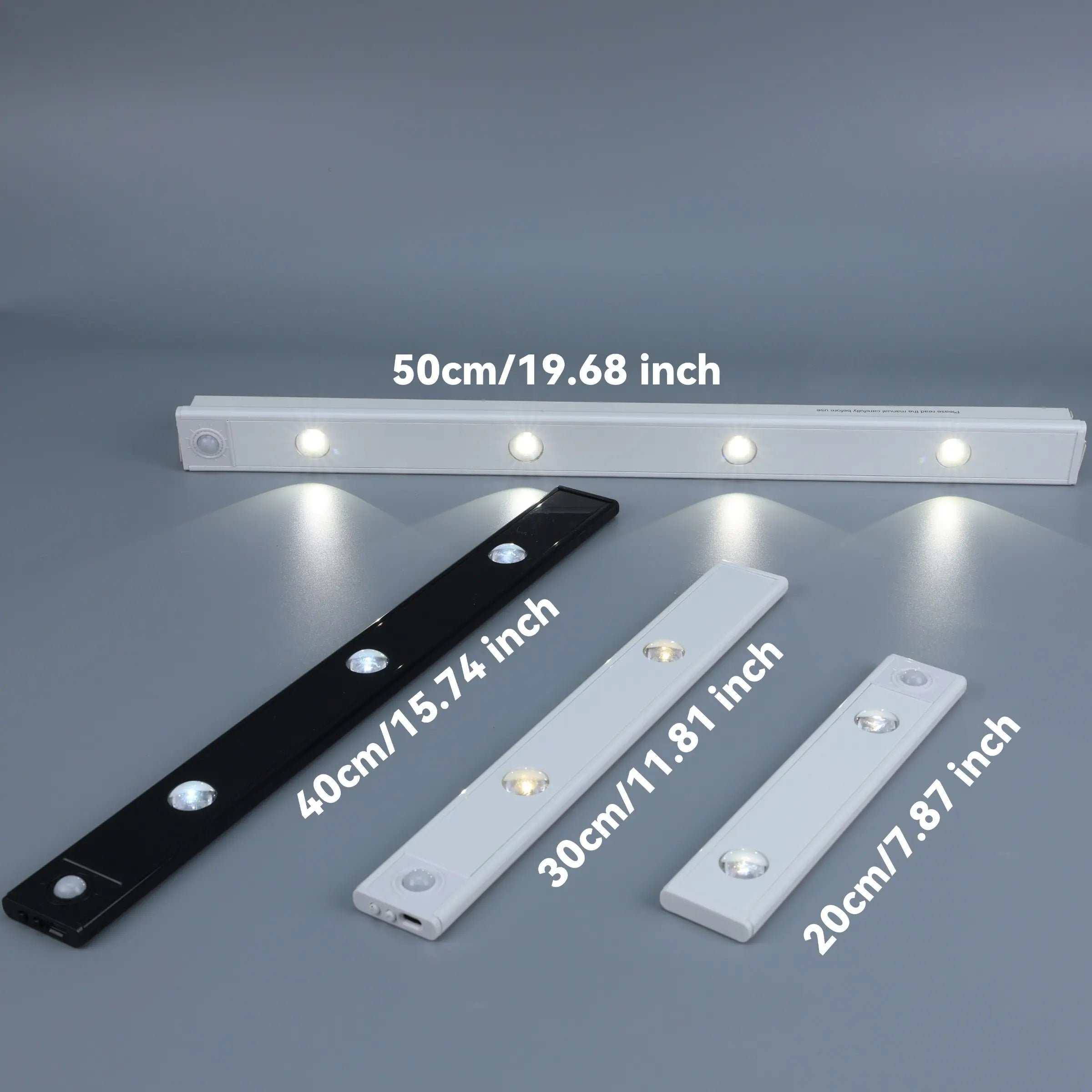 Motion Sensor Light, Usb-Rechargeable LED Sensor Lamp with Adjustable Lighting Modes, Dimmable Lighting, Wireless LED Light for Kitchen Cabinets, Bedrooms and Wardrobes, Night Light for Home Decor and Ambient Lighting #GLOBAL PICKS